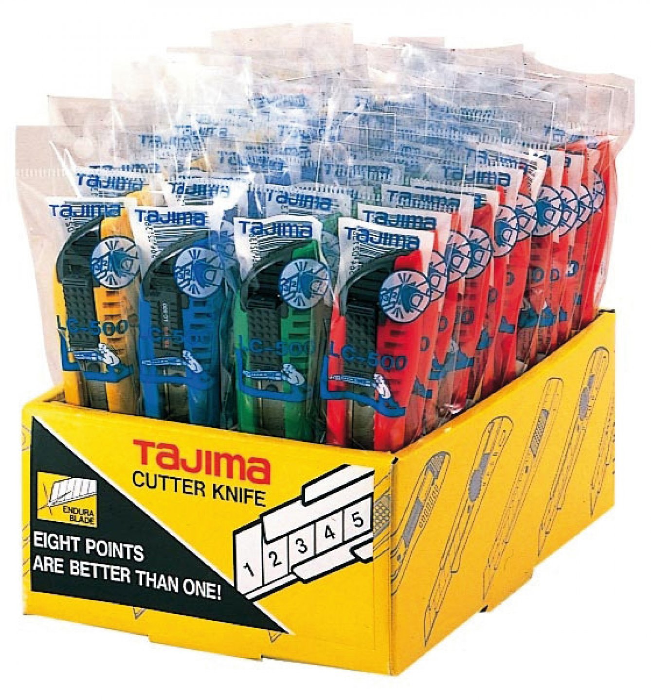 Cutter tajima® în display de 40 de buc. 02
