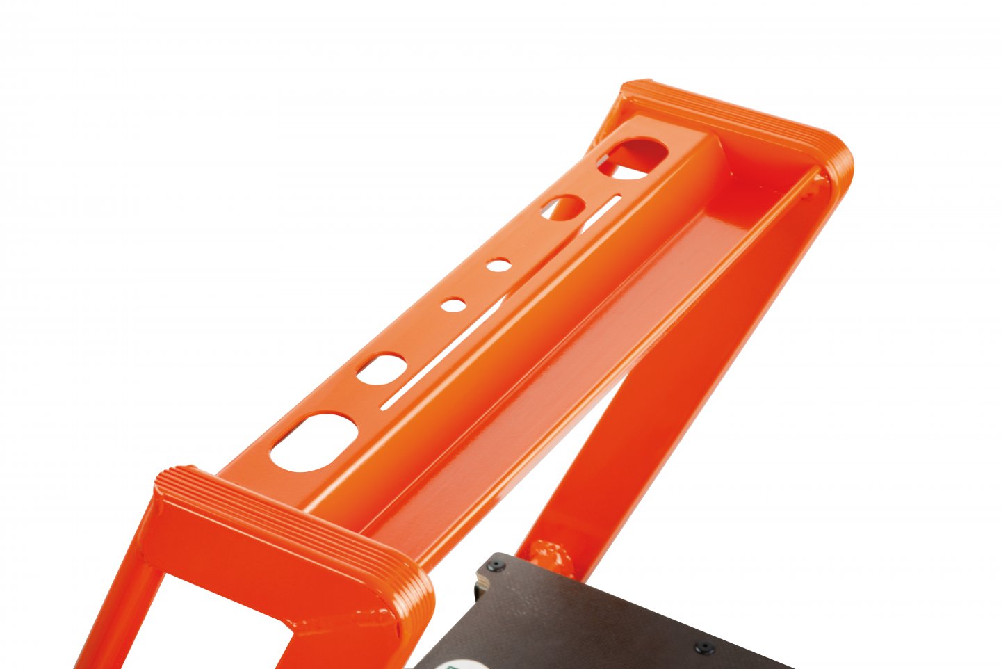 Scară pliabilă din aluminiu lescabo cu platformă, 1 tronson,  110 cm 06