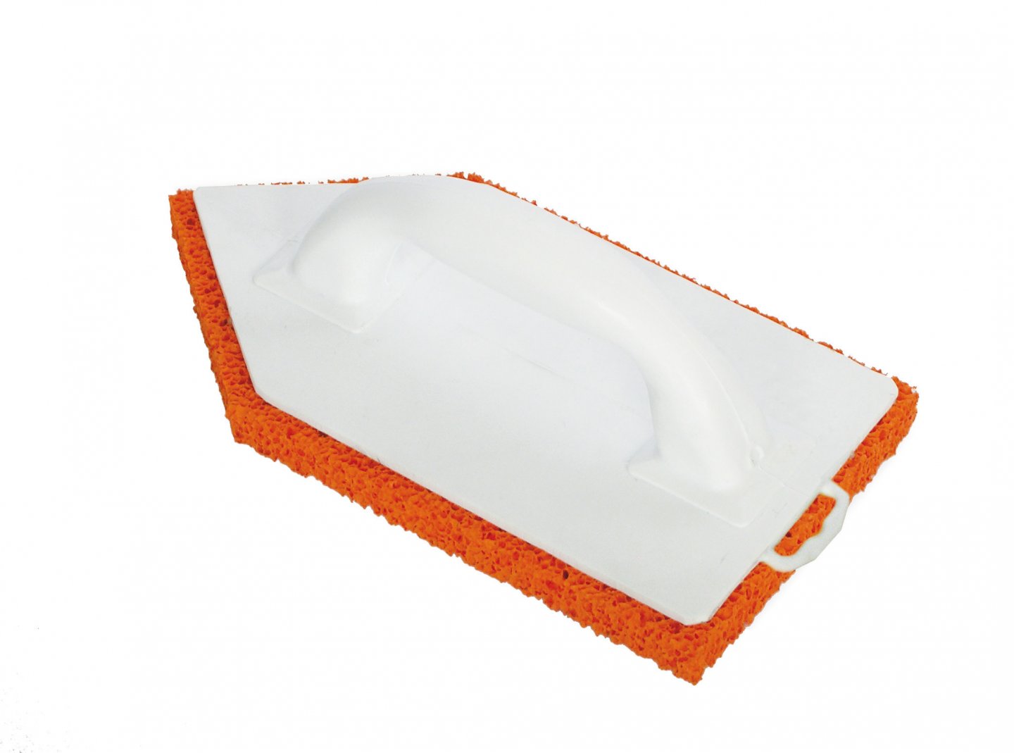 Gletieră monobloc cu vârf, burete orange