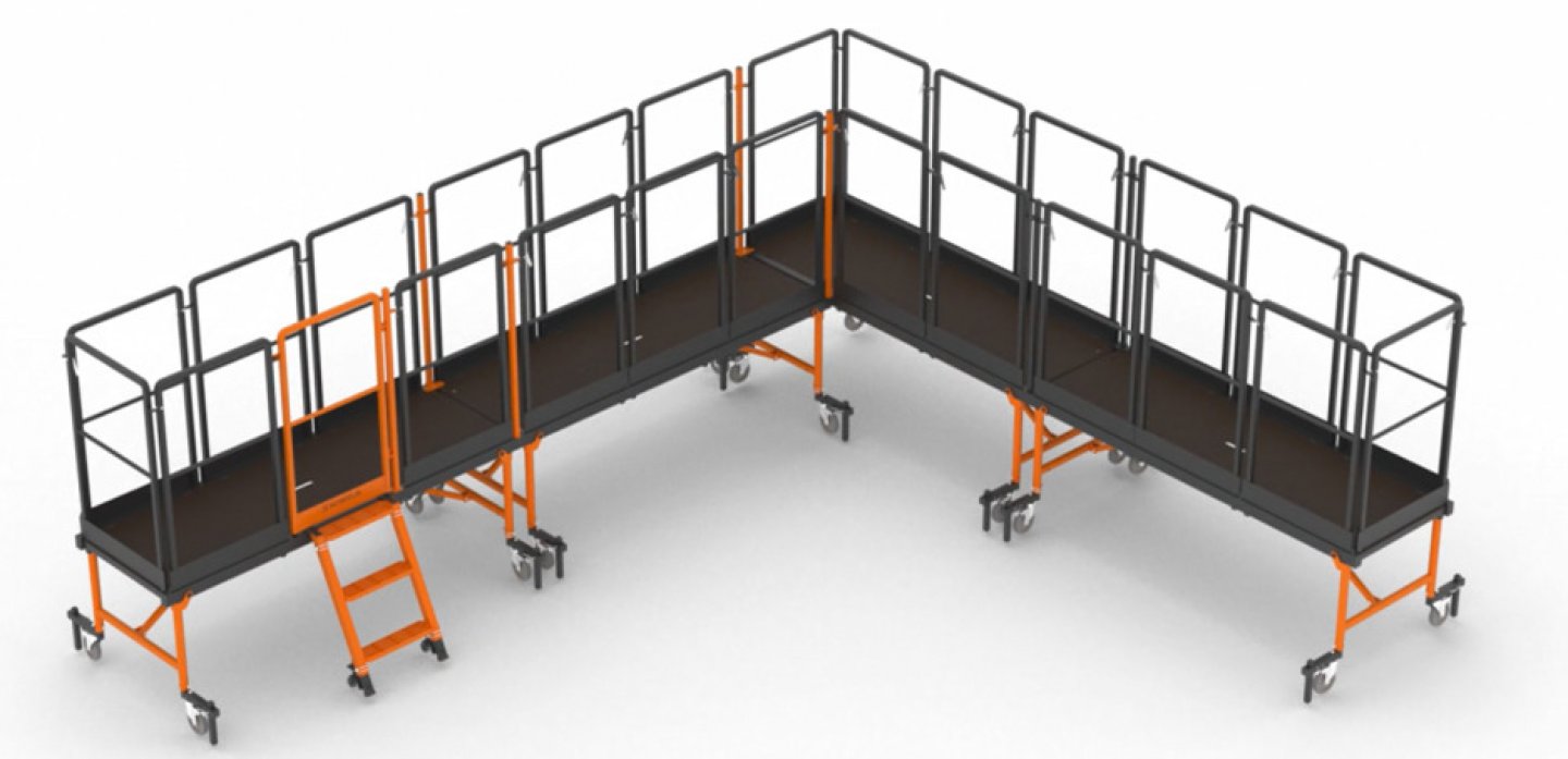 Platforma modul'air - modulul adițional 09