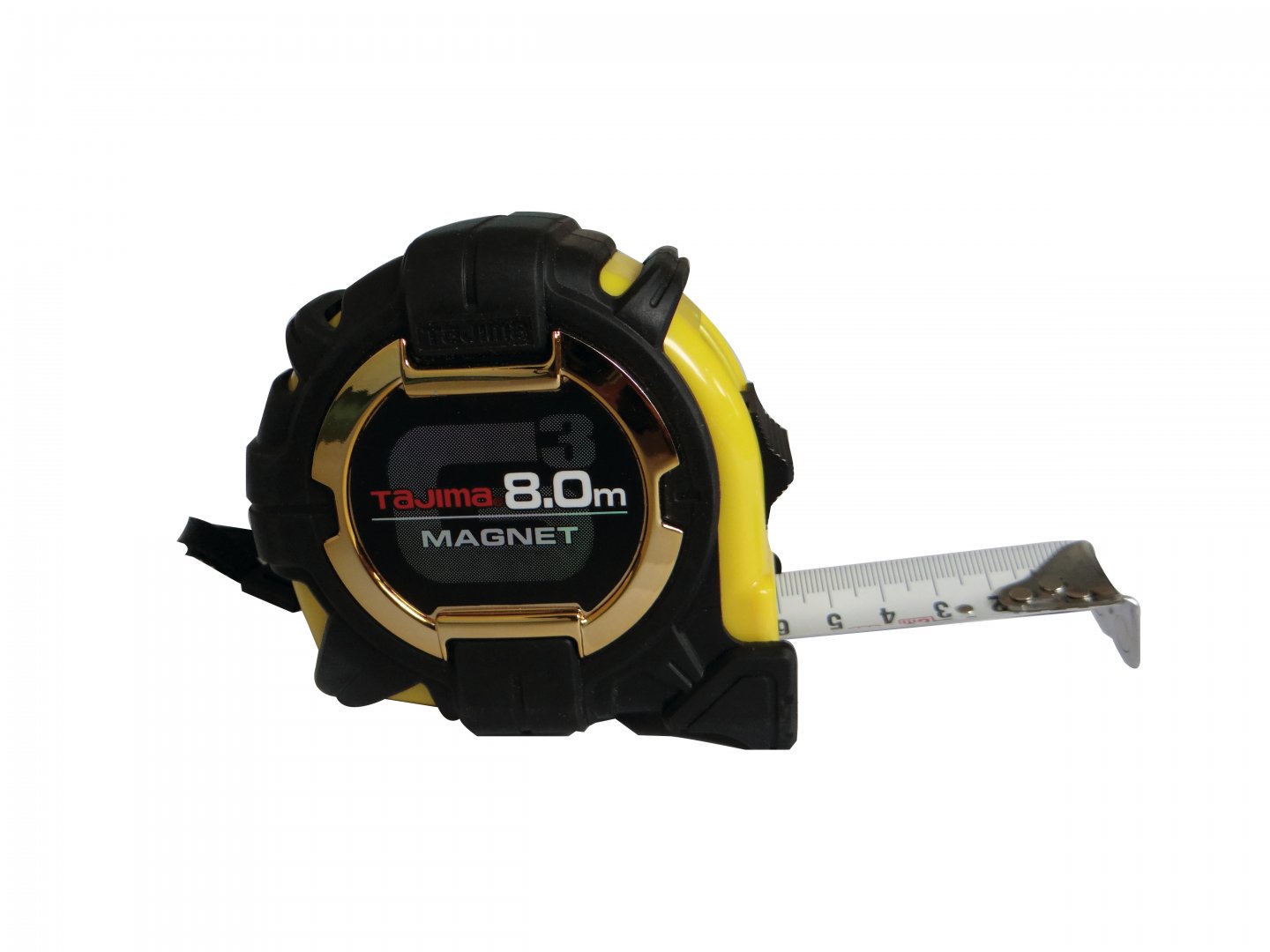Ruletă bimaterial tajima g-3lock, cu magnet 07