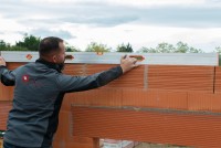 Dreptar din aluminiu cu 2 mânere și 2 fiole 03