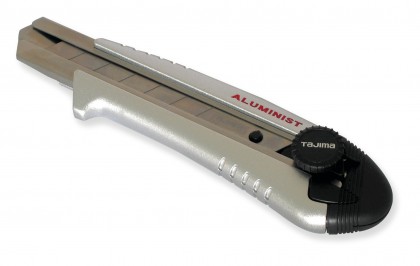 Cutter tajima®, mâner din aluminiu, blocare cu rozetă