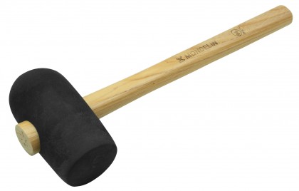 Ciocan cauciuc faiantar, negru