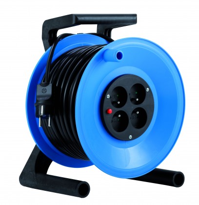 Derulator cablu electric 25 m - 4 prize